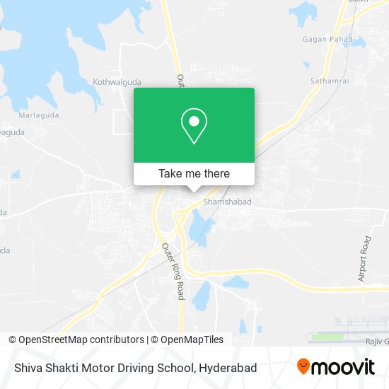 Shiva Shakti Motor Driving School map