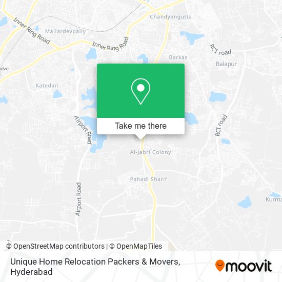 Unique Home Relocation Packers & Movers map