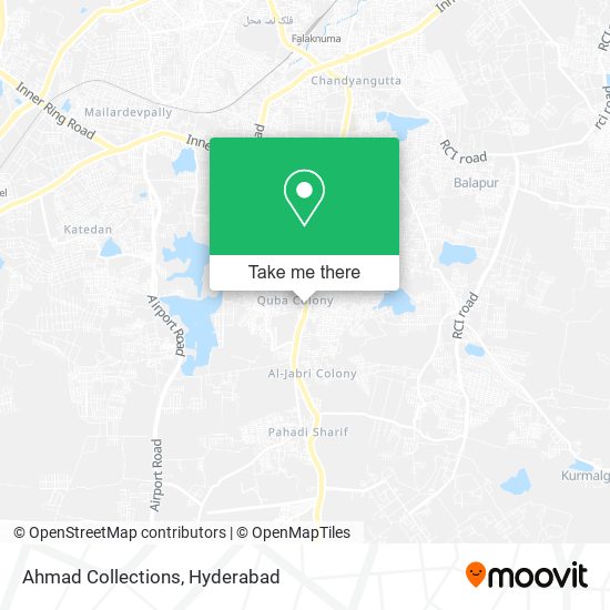 Ahmad Collections map