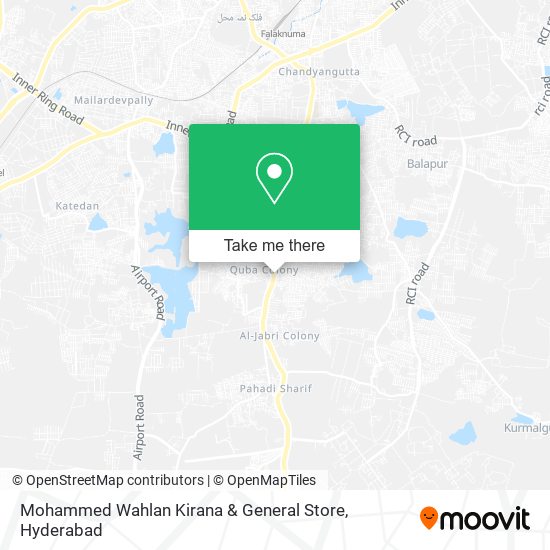 Mohammed Wahlan Kirana & General Store map