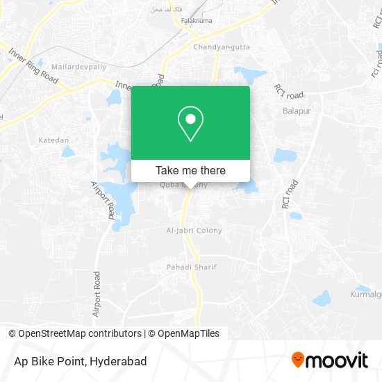 Ap Bike Point map