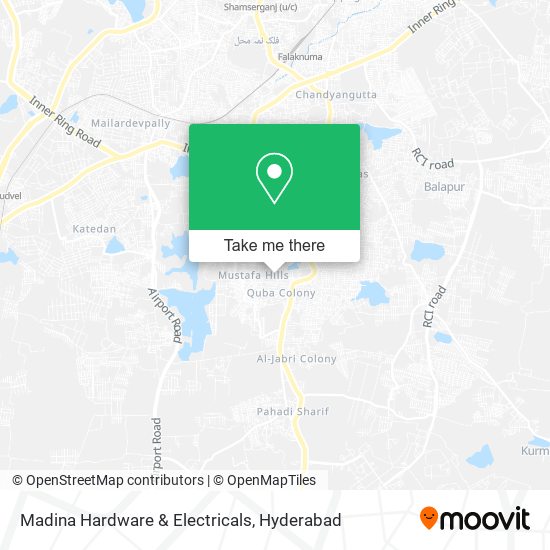 Madina Hardware & Electricals map