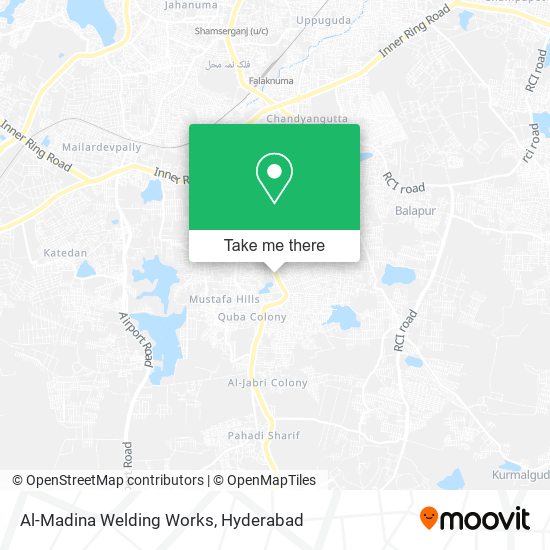 Al-Madina Welding Works map