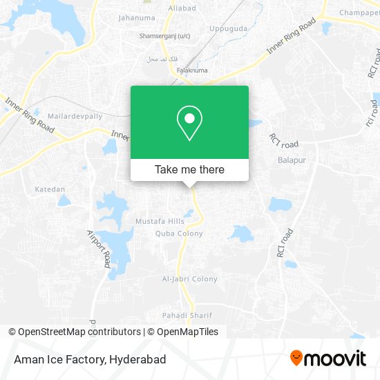 Aman Ice Factory map