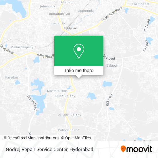 Godrej Repair Service Center map