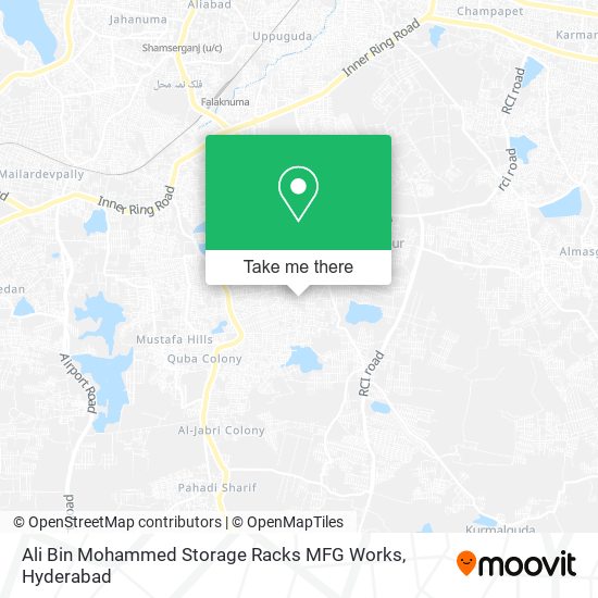 Ali Bin Mohammed Storage Racks MFG Works map