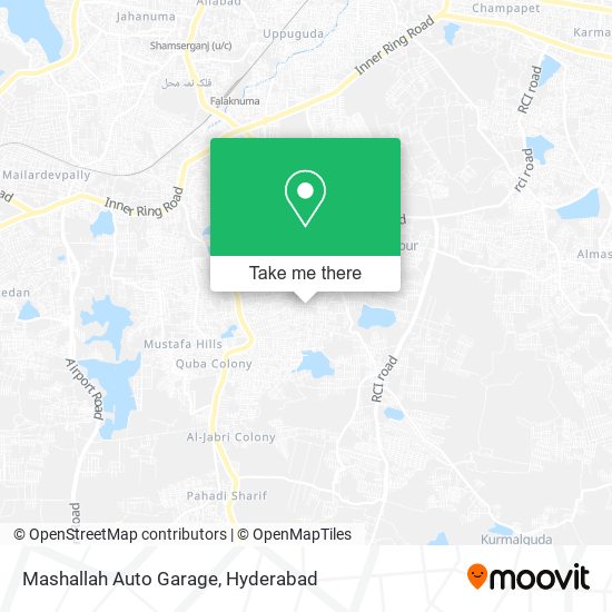 Mashallah Auto Garage map