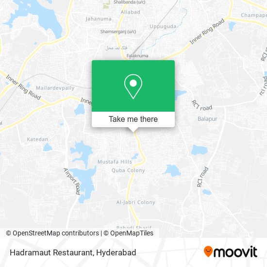 Hadramaut Restaurant map