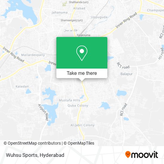 Wuhsu Sports map