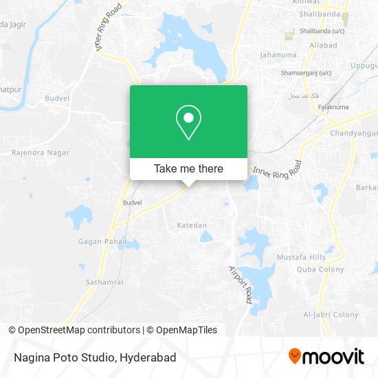 Nagina Poto Studio map