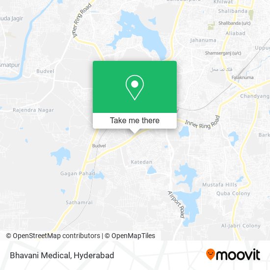 Bhavani Medical map