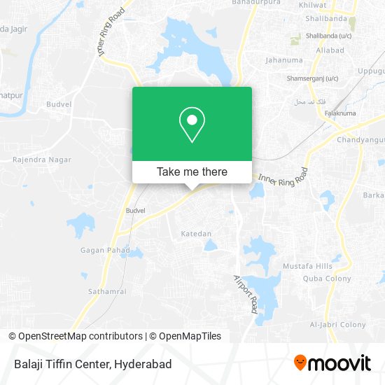 Balaji Tiffin Center map