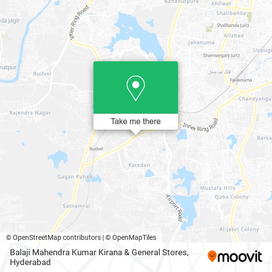 Balaji Mahendra Kumar Kirana & General Stores map