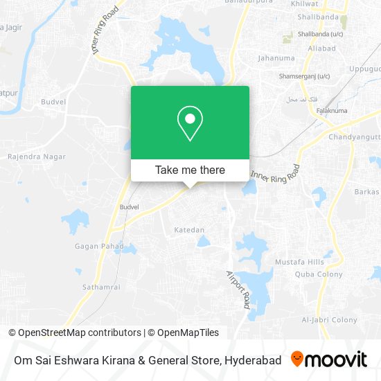 Om Sai Eshwara Kirana & General Store map