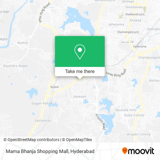 Mama Bhanja Shopping Mall map