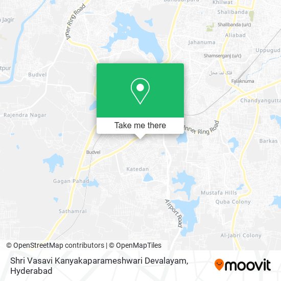 Shri Vasavi Kanyakaparameshwari Devalayam map