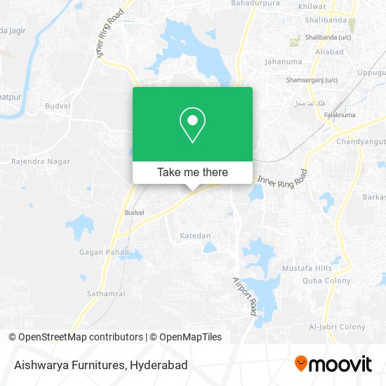 Aishwarya Furnitures map