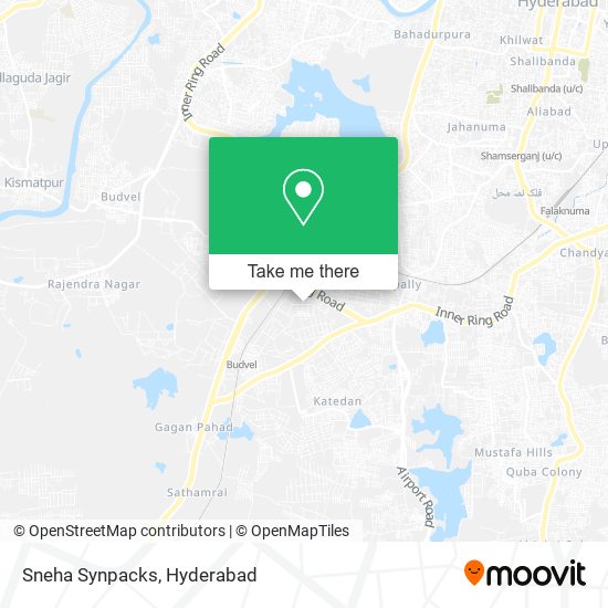 Sneha Synpacks map