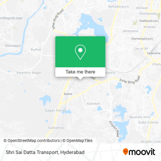 Shri Sai Datta Transport map