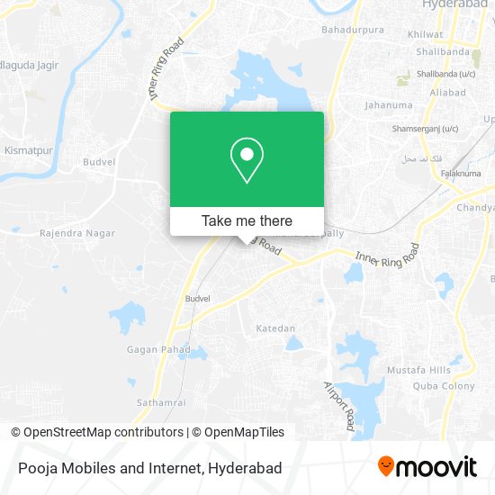 Pooja Mobiles and Internet map