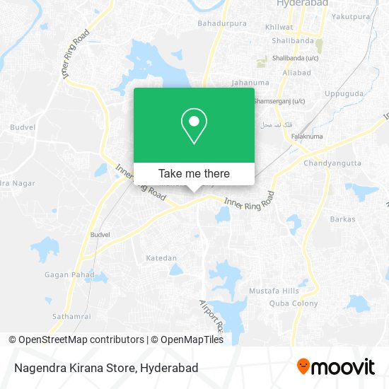 Nagendra Kirana Store map