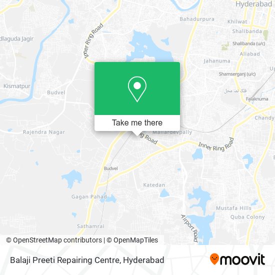 Balaji Preeti Repairing Centre map