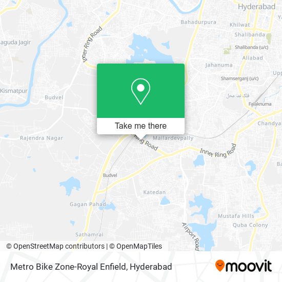 Metro Bike Zone-Royal Enfield map