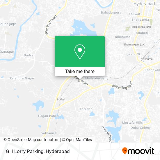 G. I Lorry Parking map