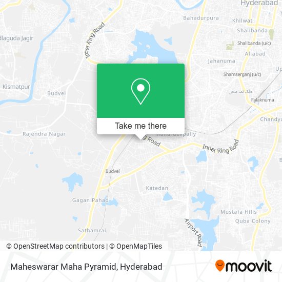 Maheswarar Maha Pyramid map