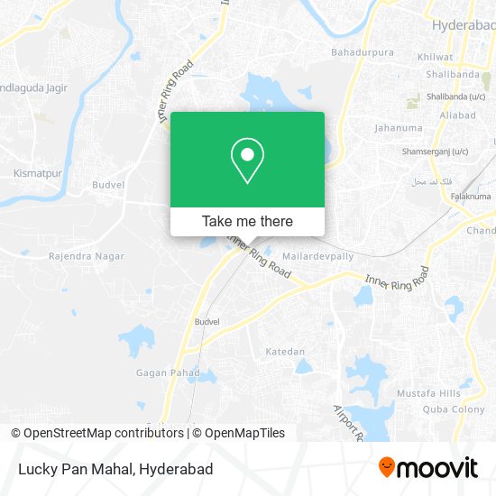 Lucky Pan Mahal map