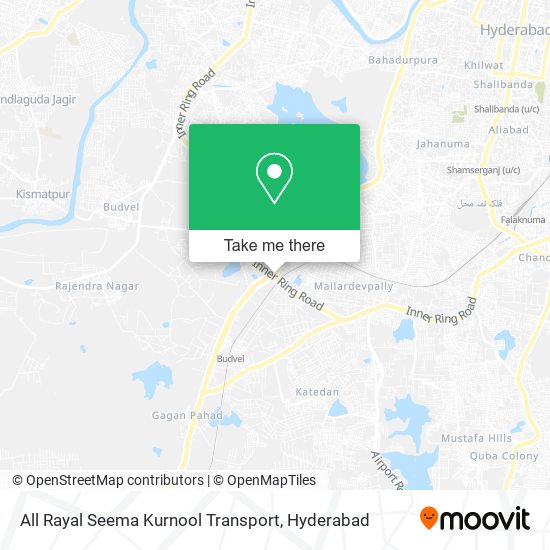 All Rayal Seema Kurnool Transport map