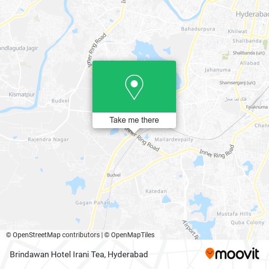 Brindawan Hotel Irani Tea map