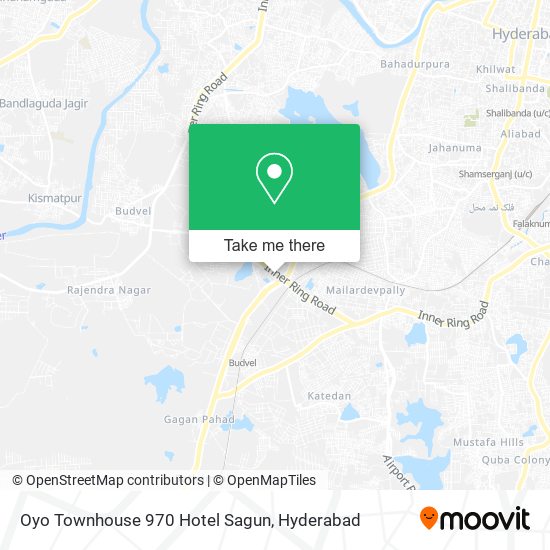 Oyo Townhouse 970 Hotel Sagun map