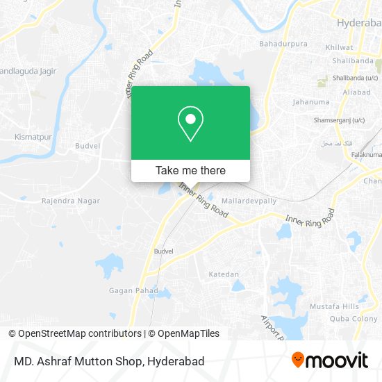 MD. Ashraf Mutton Shop map