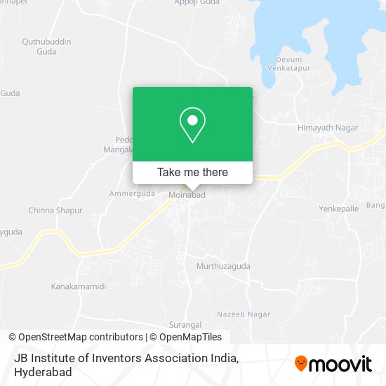 JB Institute of Inventors Association India map