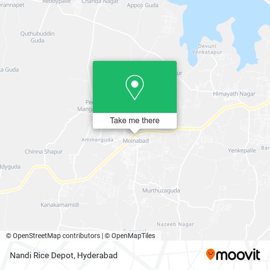 Nandi Rice Depot map