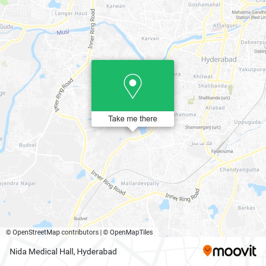 Nida Medical Hall map