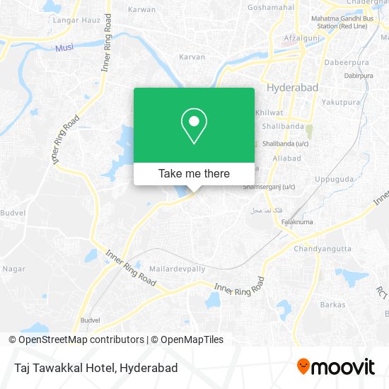 Taj Tawakkal Hotel map