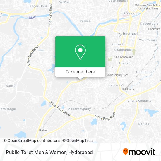 Public Toilet Men & Women map
