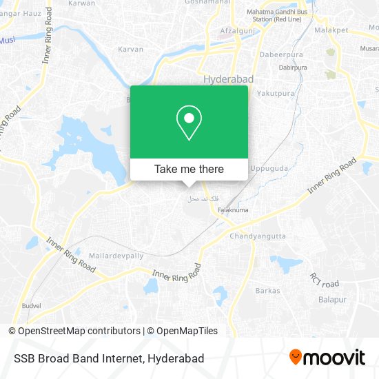 SSB Broad Band Internet map