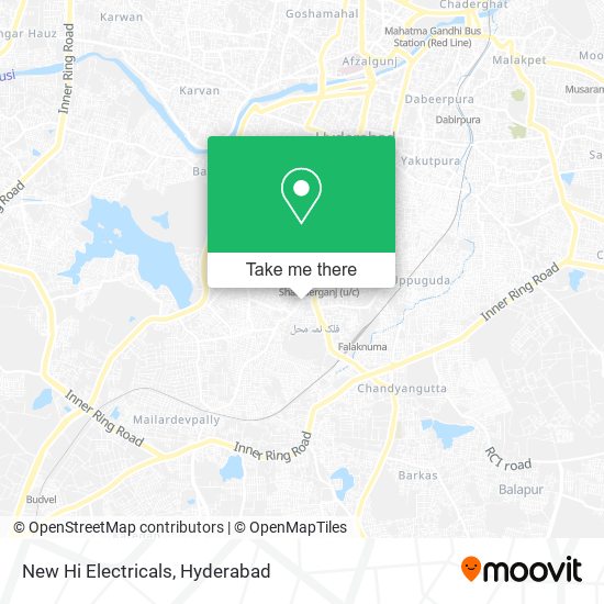New Hi Electricals map