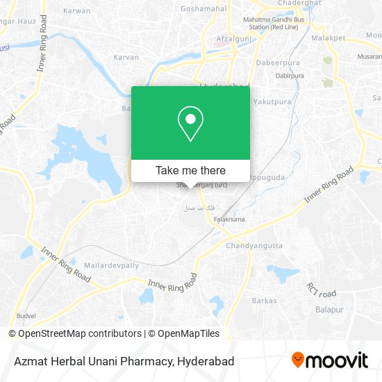 Azmat Herbal Unani Pharmacy map