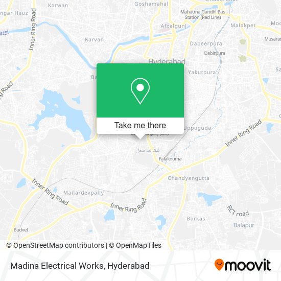 Madina Electrical Works map