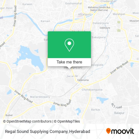 Regal Sound Supplying Company map