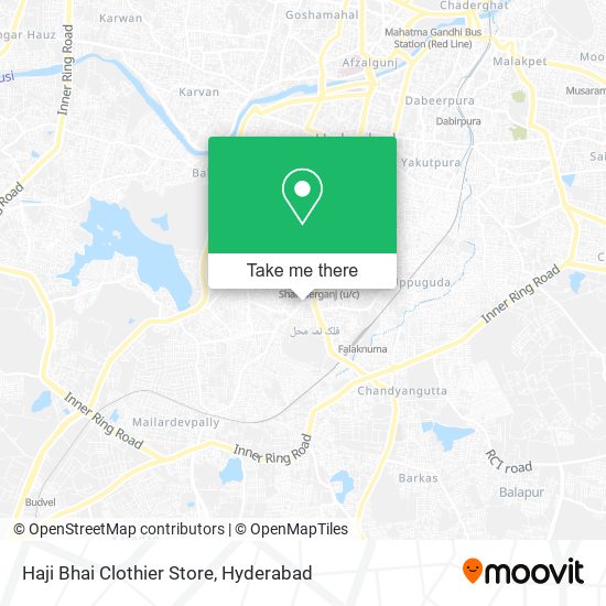 Haji Bhai Clothier Store map