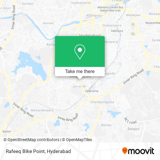 Rafeeq Bike Point map