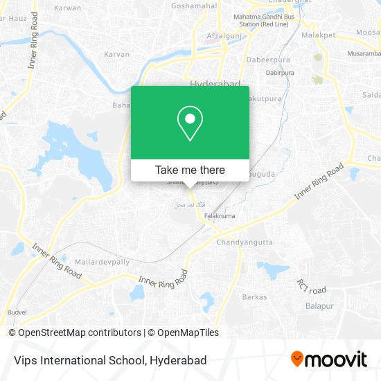 Vips International School map