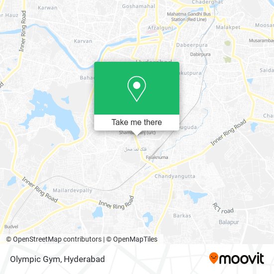 Olympic Gym map