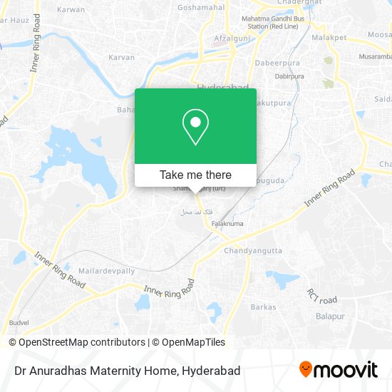 Dr Anuradhas Maternity Home map