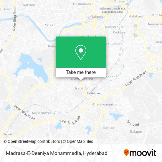Madrasa-E-Deeniya Mohammedia map